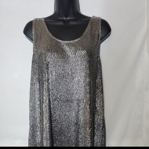 Rock & Republic Tops - Metallic Rock&Republic Racer Back Tank Size Large Rock & Republic Tops - Metallic Rock&Republic Racer Back Tank Size Large